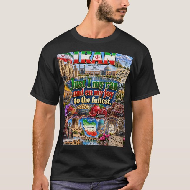 T-shirt Iran (Devant)