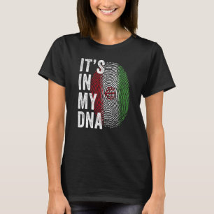 T-shirt Iran dans mon ADN mignon empreintes digitales iran
