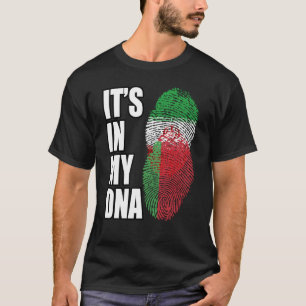 T-shirt Iran Et Biélorussie Mélangent L'ADN Patrimoine Du