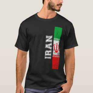T-shirt Iran Heritage Pride Pays Soutien Drapeau iranien