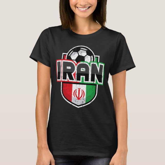 T-shirt Iran Iranian Persian Irani Flag Iran Roots Farsi I (Devant)