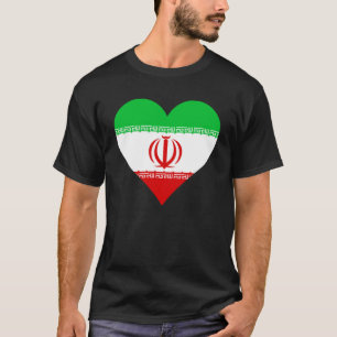 T-shirt Iran - un drapeau au coeur de l'Iran - l'Iran