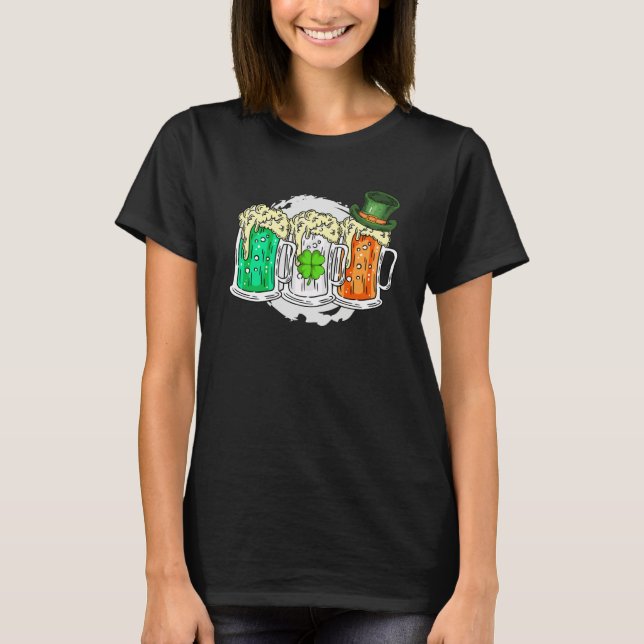 T-shirt Ireland beer Irish St Patrick's Day (Devant)