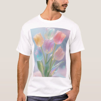 T-shirt "Iridescente Dream Tulips