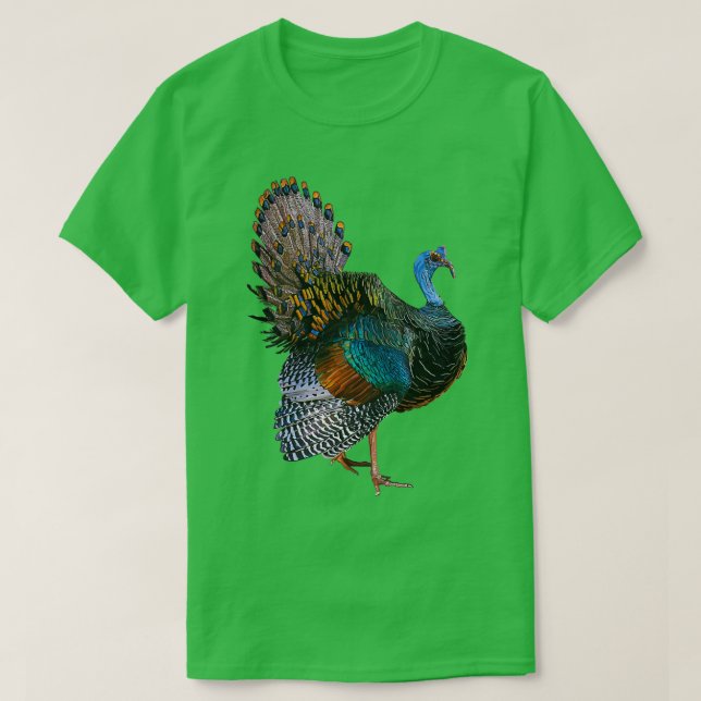 T-shirt Iridescente Ocellée Turquie (Design devant)