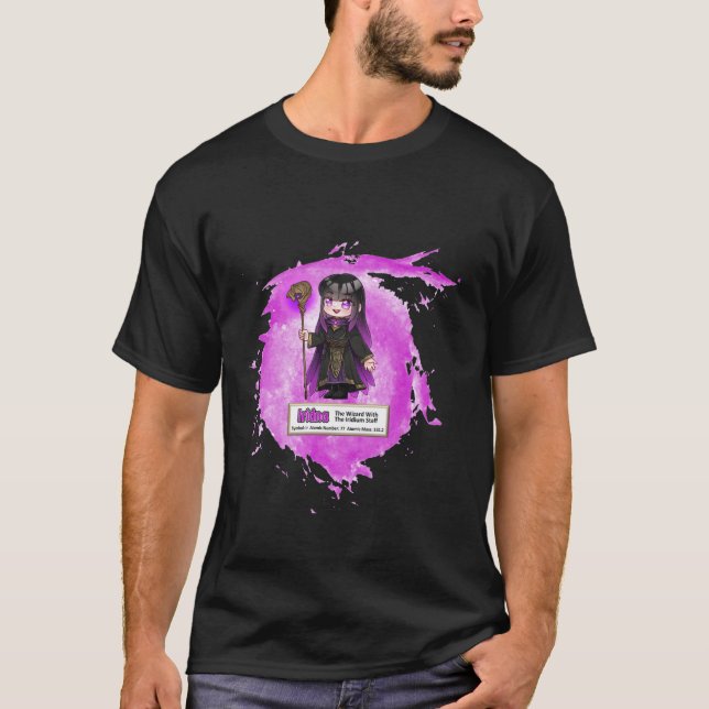 T-shirt Iridna présente Iridium (Devant)