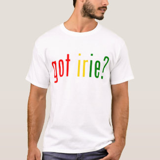 T-shirt irie obtenu ?