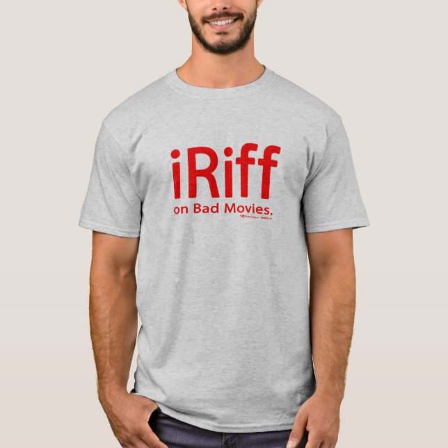 T-shirt iRiff (sur de mauvais films) (Devant)