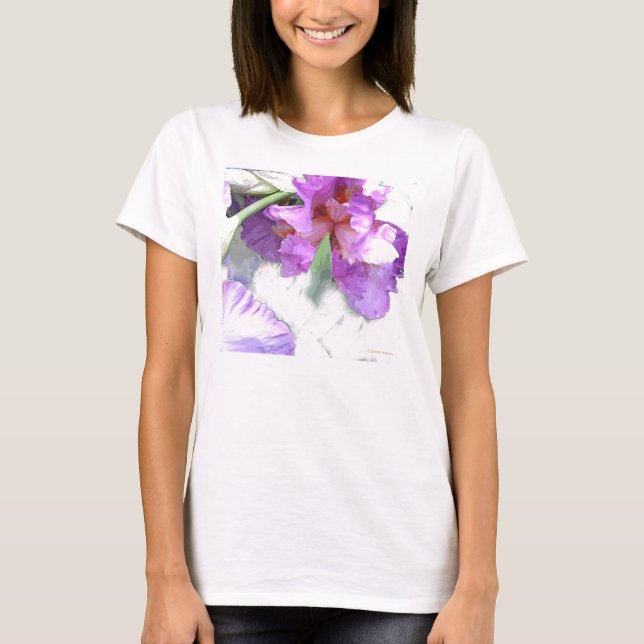 T-shirt iris (Devant)