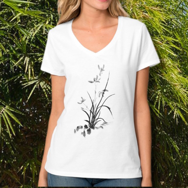 T-shirt Iris chinois - bw (Créateur téléchargé)