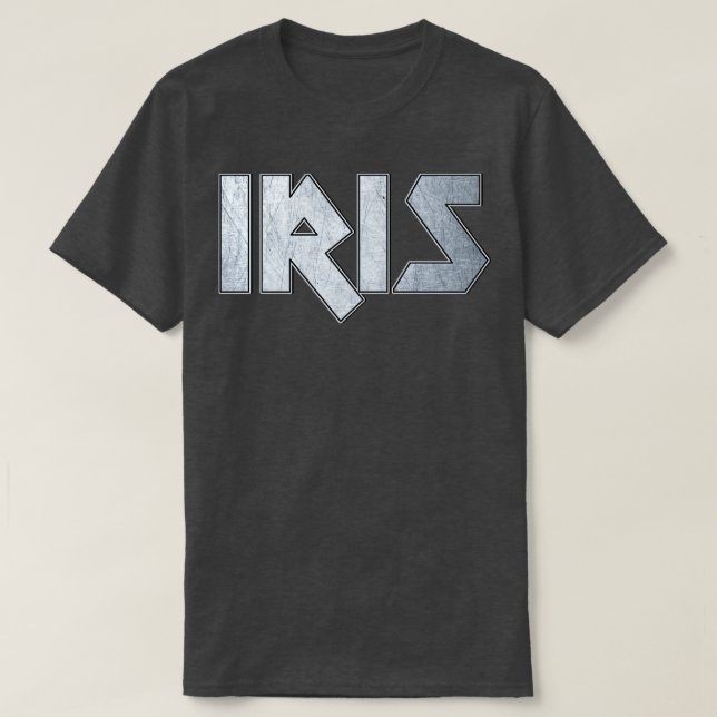 T-shirt Iris en métal lourd (Design devant)