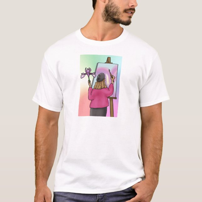 T-shirt Iris est pour l'inspiration (Devant)