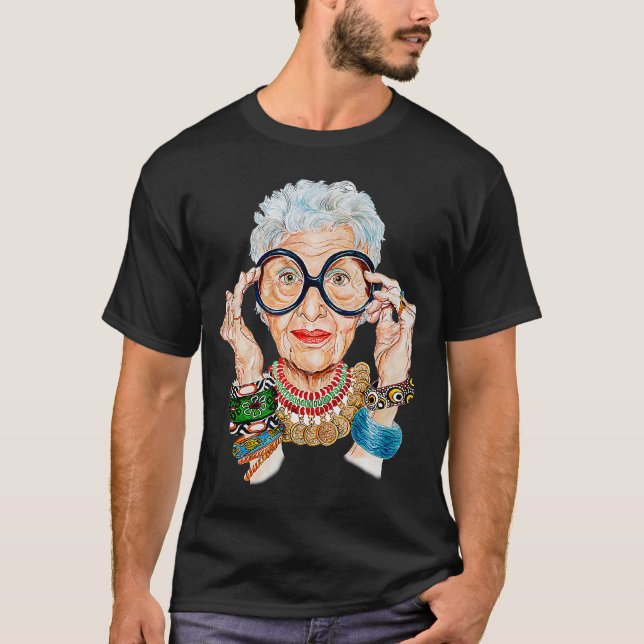 T-shirt Iris Fashion Apfel est finalement une forme d'auto (Devant)