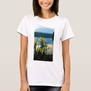 T-shirt Iris jaune à Lake Shore
