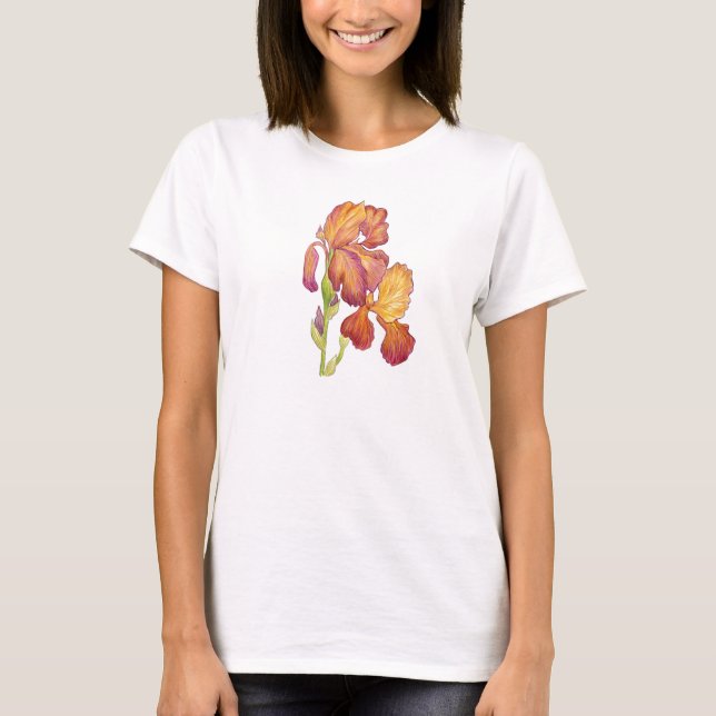 T-shirt Iris Shirt de l'artiste (Devant)