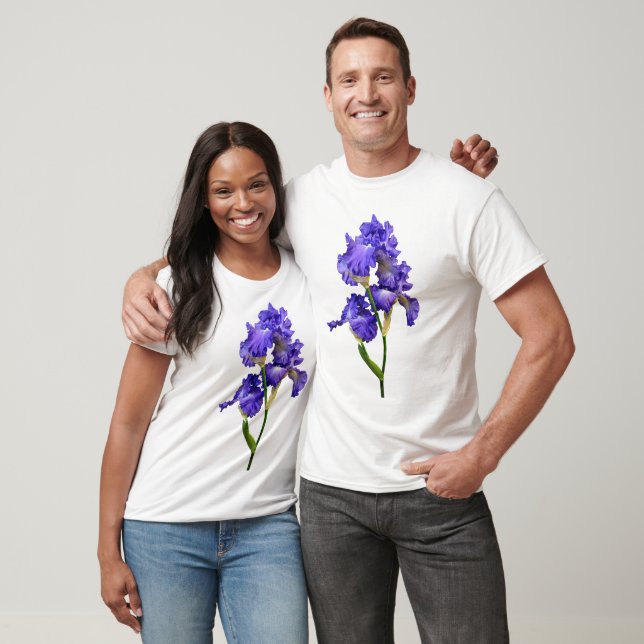 T-shirt Iris triple violet (Unisexe)