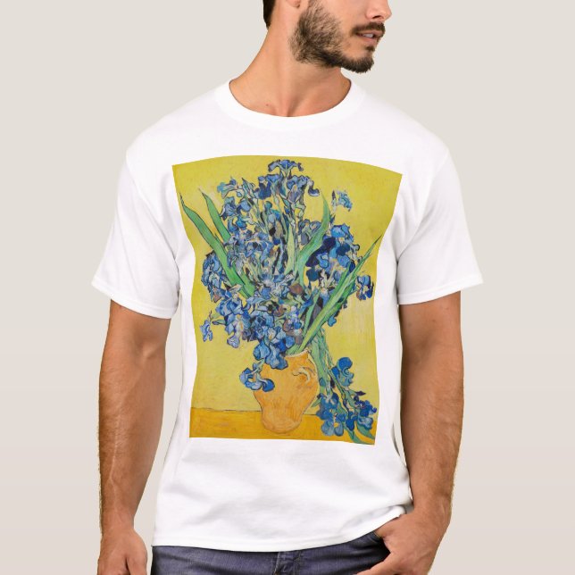 T-shirt Iris Vincent van Gogh   (Devant)