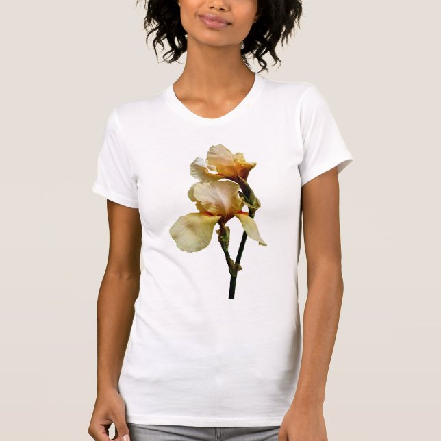 T-shirt Irises colorées (Devant)