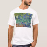 T-shirt Irises par Van Gogh<br><div class="desc">L'art de Vincent van Gogh - Peintures de la nature et de la flore - Oeuvres de paysage post-impressionnistes</div>