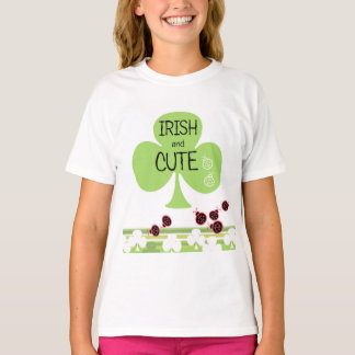 T-shirt Irish and Cute Tee