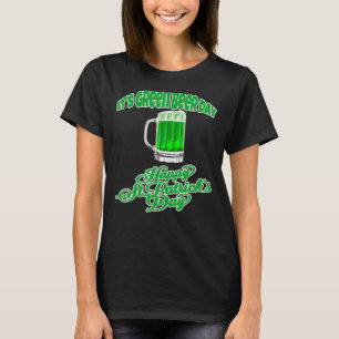 T-shirt Irish Beerit's Green Beer Day Happy St Patrick Day