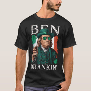 T-shirt Irish Ben a buvait de la bière - St Pattys hommes