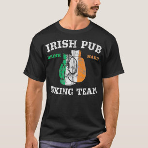 T-shirt Irish Boing Pub Ireland Flag Zip