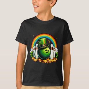 T-shirt Irish Bowling Bylls Shamrock Leprechaun St Patrick