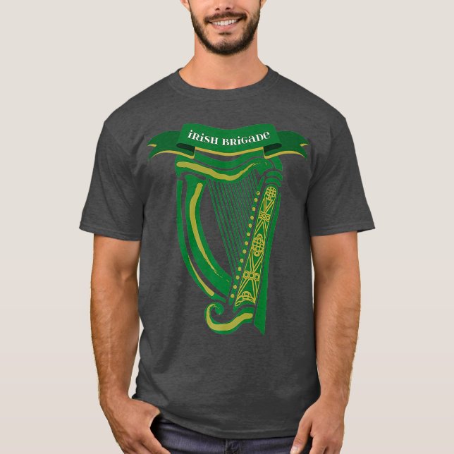 T-shirt Irish Brigade T Civil War Cadeau Tee (Devant)
