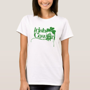 T-shirt Irish Cowgirl