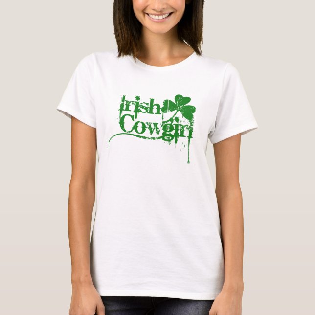 T-shirt Irish Cowgirl (Devant)