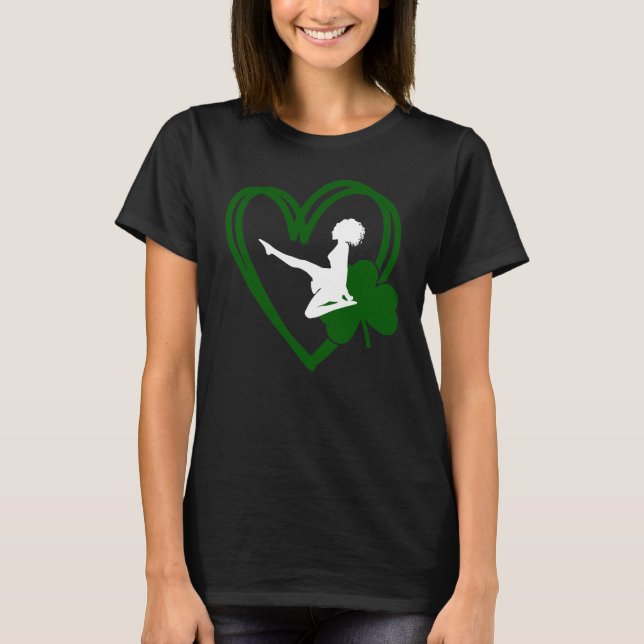 T-shirt Irish Dancer et Green Heart Irish Dance (Devant)