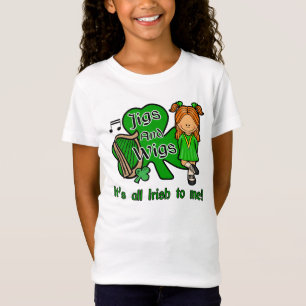 T-Shirt Irish Dancing, Jigs and Wigs