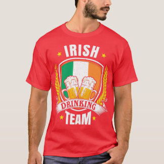 T-shirt Irish Dring Team Beer Games Design