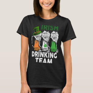 T-shirt Irish Drinking Team St Patrick's Day Hommes Femmes