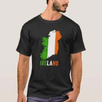 Irish Flag I love Ireland Pride Map Hommes Femmes