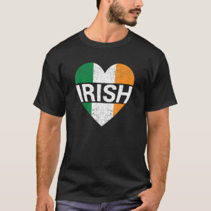 T-shirt Irish Flag Irish Pride Funny Shamrock Leprechaun