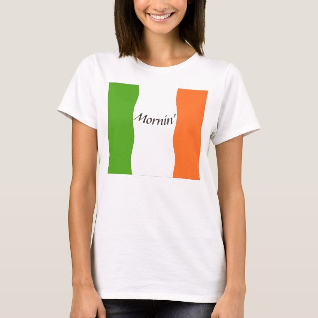 T-shirt Irish Good Morning (Devant)