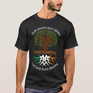 T-shirt Irish HANAWAY Nom de famille Notre amour tourne pl