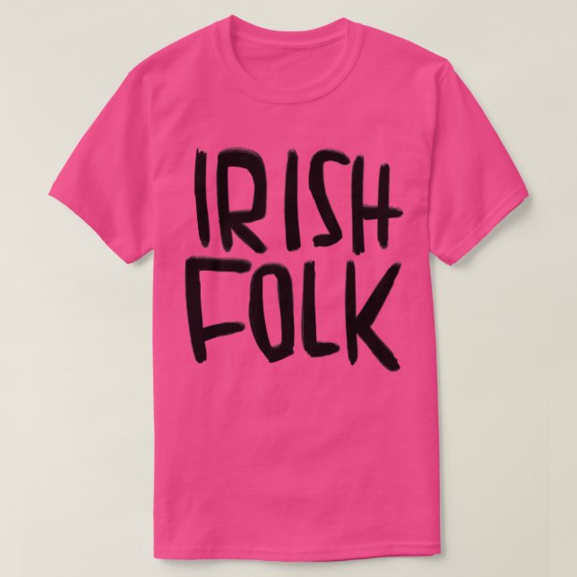T-shirt Irish Music Irish Folk (Design devant)