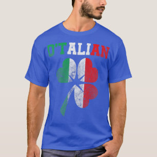 T-shirt Irish Plus Italien Perfect Heritage Drapeau St Pat