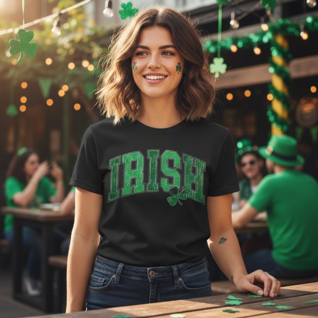 T-shirt Irish Pride Retro St Patrick's Day (Irish Pride Retro St Patrick's Day T-Shirt)