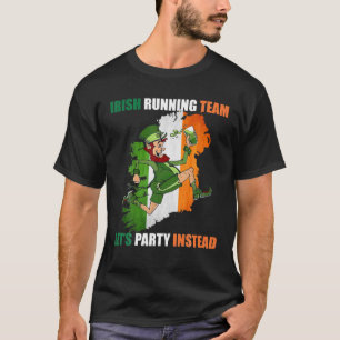 T-shirt Irish Running Team Party Plutôt Sport Patrick's D