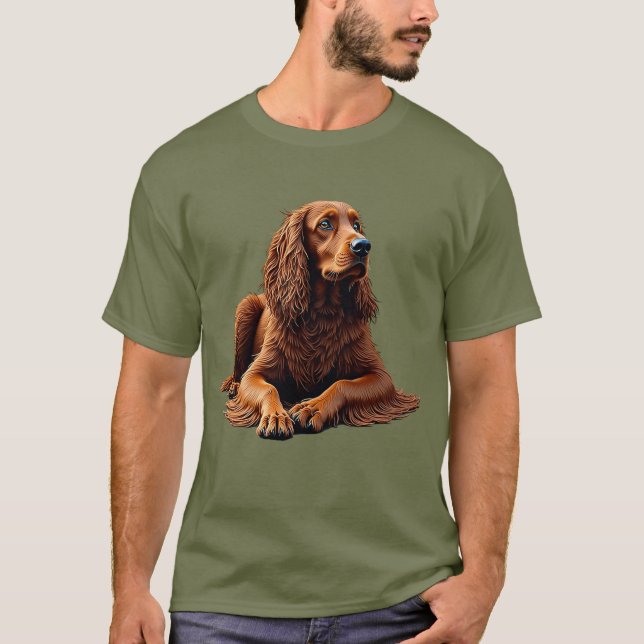 T-shirt irish Setter (Devant)