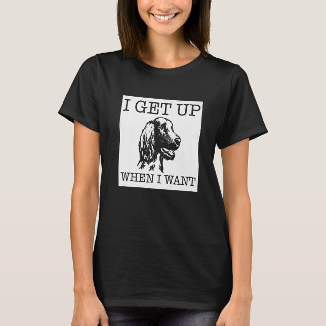 T-shirt Irish Setter dog 1 (Devant)