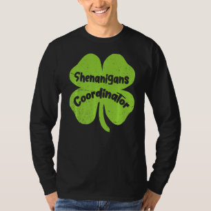T-shirt Irish Shenanigans Coordonnateur Enseignant St Patr