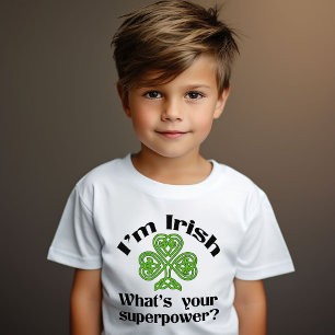 T-shirt Irish Superpower Funny St. Patrick's Day
