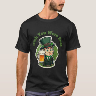 T-shirt Irish Vous Étiez Bière Jour de la St Patrick Amusa