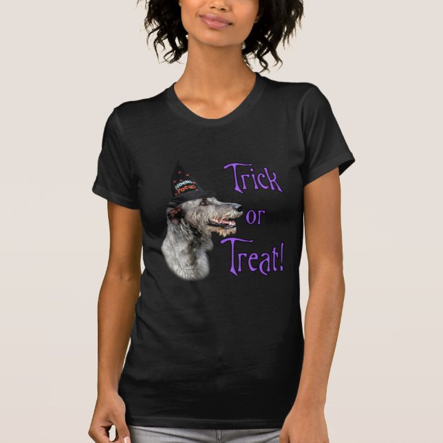 T-shirt Irish Wolfhound Trick (Devant)