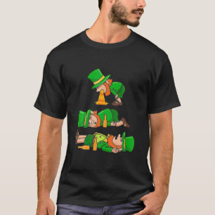 T-shirt Irish Yoga Happy St Patricks Day Irlandais drôle D